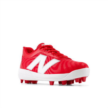 New Balance Youth 4040v7 Rubber-Molded Baseball Cleat - J4040TR7 Baseball Footwear Youth