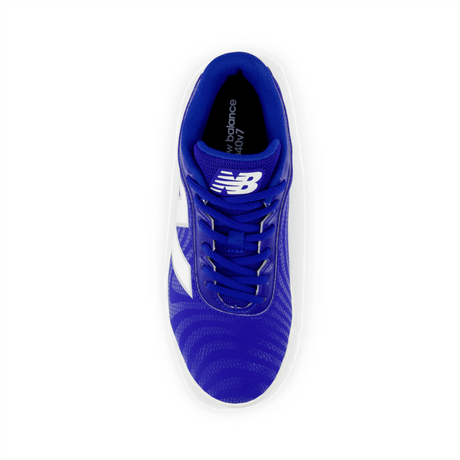 New Balance Youth 4040v7 Rubber-Molded Baseball Cleat - J4040TB7 Baseball Footwear Youth