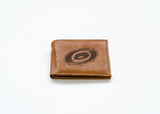 NHL Carolina Hurricanes Laser Engraved Billfold Fan Gear NHL Carolina Hurricanes