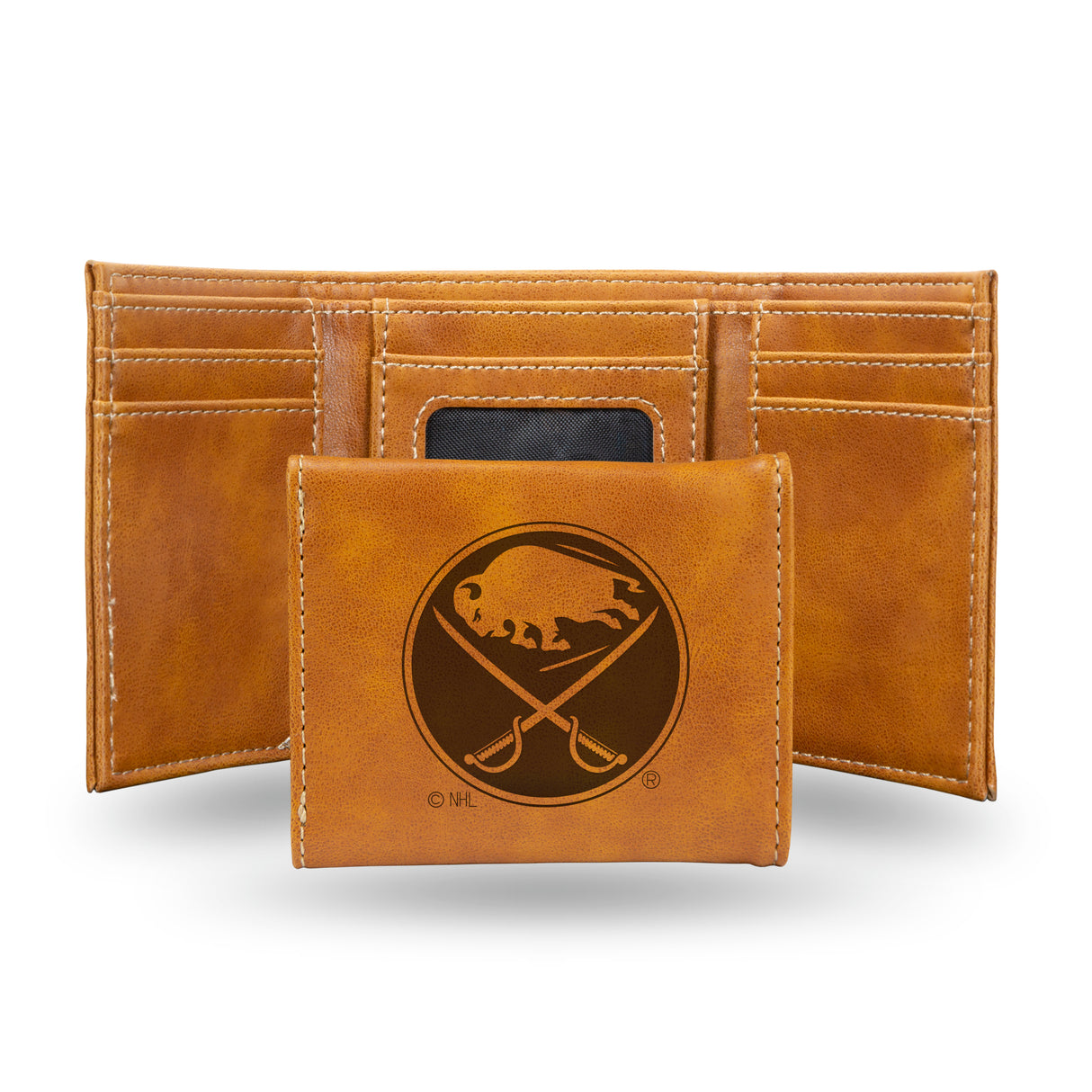 NHL Buffalo Sabres Laser Engraved Trifold Fan Gear NHL Buffalo Sabres