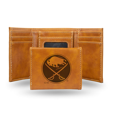 NHL Buffalo Sabres Laser Engraved Trifold Fan Gear NHL Buffalo Sabres