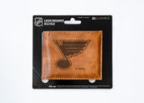 NHL St. Louis Blues Laser Engraved Billfold Fan Gear NHL St. Louis Blues