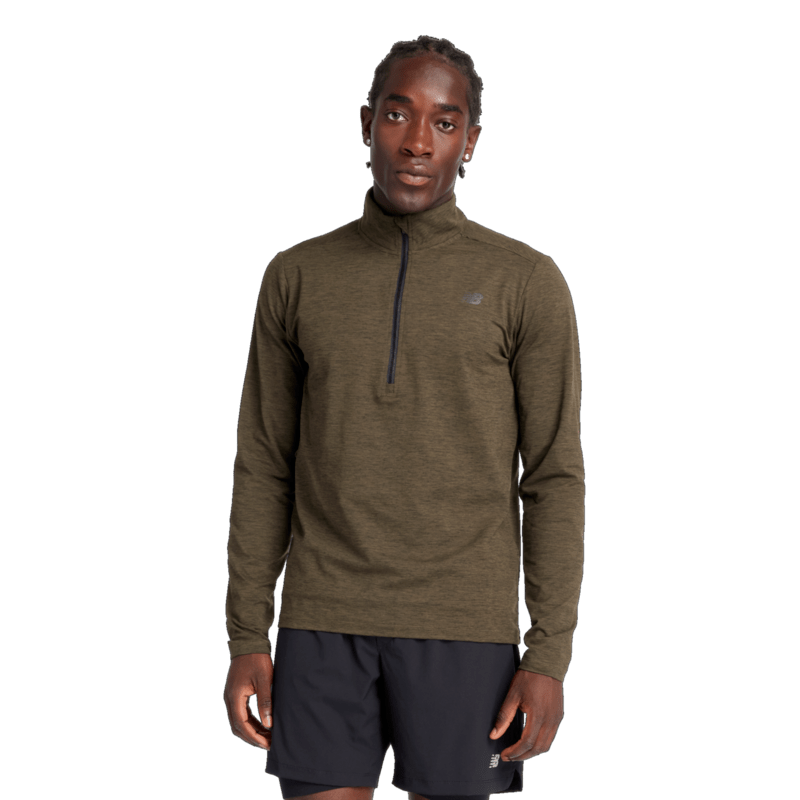 New Balance Men's Core Space Dye 1/4 Zip Mens Apparel Sweatshirts & Fleece
