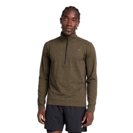 New Balance Men's Core Space Dye 1/4 Zip Mens Apparel Sweatshirts & Fleece