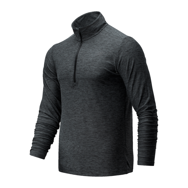 New Balance Men's Core Space Dye 1/4 Zip Mens Apparel Sweatshirts & Fleece