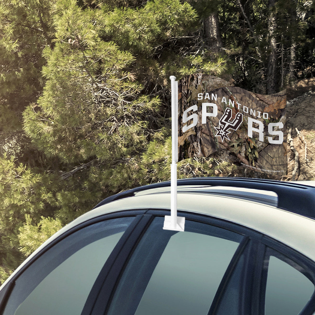 NBA San Antonio Spurs Car Flag
