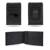 NFL New England Patriots Laser Engraved Front Pocket Wallet Fan Gear NFL New England Patriots