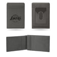 NBA Los Angeles Lakers Laser Engraved Front Pocket Wallet Fan Gear NBA Los Angeles Lakers