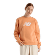 New Balance Women's Sport Fleece Logo Crew Womens Apparel Sweatshirts & Fleece