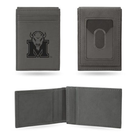 NCAA Marshall Thundering Herd Laser Engraved Front Pocket Wallet Fan Gear NCAA Marshall Thundering Herd
