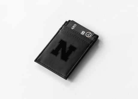 NCAA Nebraska Cornhuskers Laser Engraved Front Pocket Wallet Fan Gear NCAA Nebraska Cornhuskers