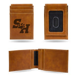 NCAA Sam Houston State Bearkats Laser Engraved Front Pocket Wallet Fan Gear NCAA Sam Houston State Bearkats