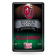 NCAA Oklahoma Sooners Large Metal Sign Fan Gear NCAA Oklahoma Sooners