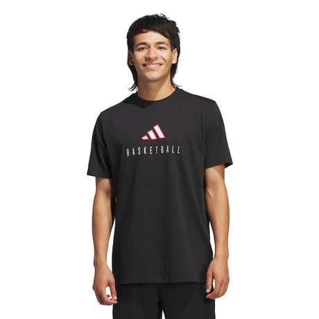 adidas Men's Basketball Performance Logo T-Shirt Mens Apparel Shirts & Tops