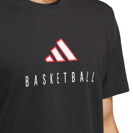 adidas Men's Basketball Performance Logo T-Shirt Mens Apparel Shirts & Tops