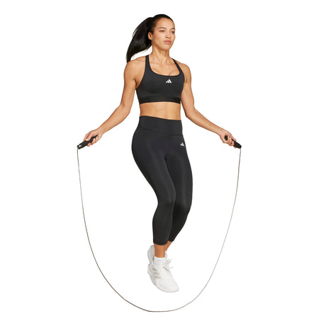 adidas Women's Optime Essentials 3/4 Tights Tall Womens Apparel Pants & Sweatpants
