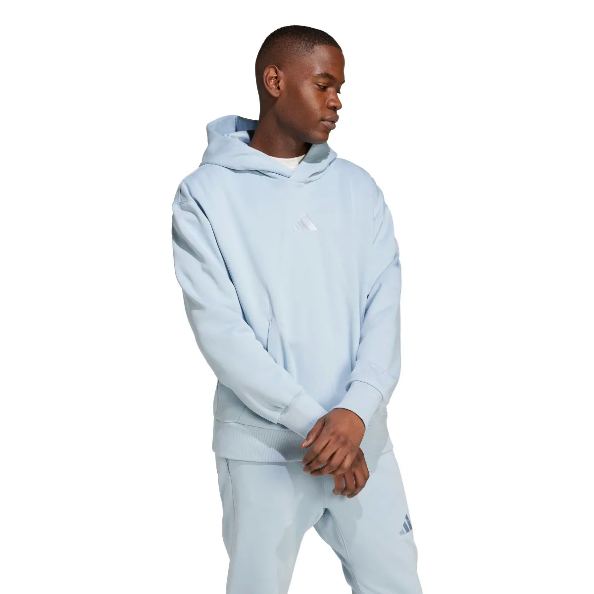 adidas Men's All SZN Fleece Hoodie Tall Mens Apparel Sweatshirts & Fleece