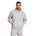 adidas Men's All SZN Fleece Hoodie Tall Mens Apparel Sweatshirts & Fleece