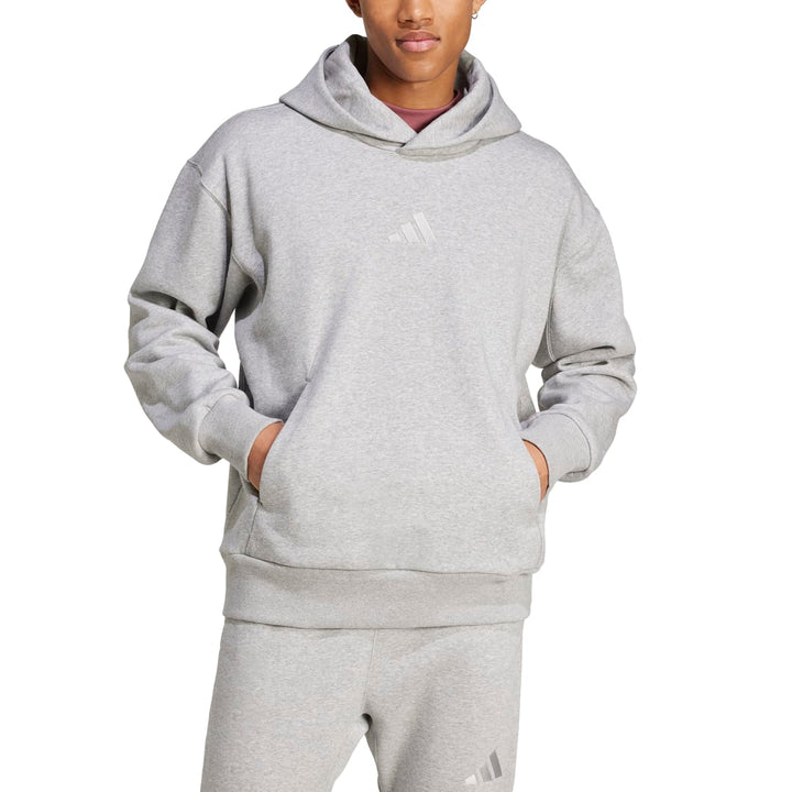 adidas Men's All SZN Fleece Hoodie Tall Mens Apparel Sweatshirts & Fleece