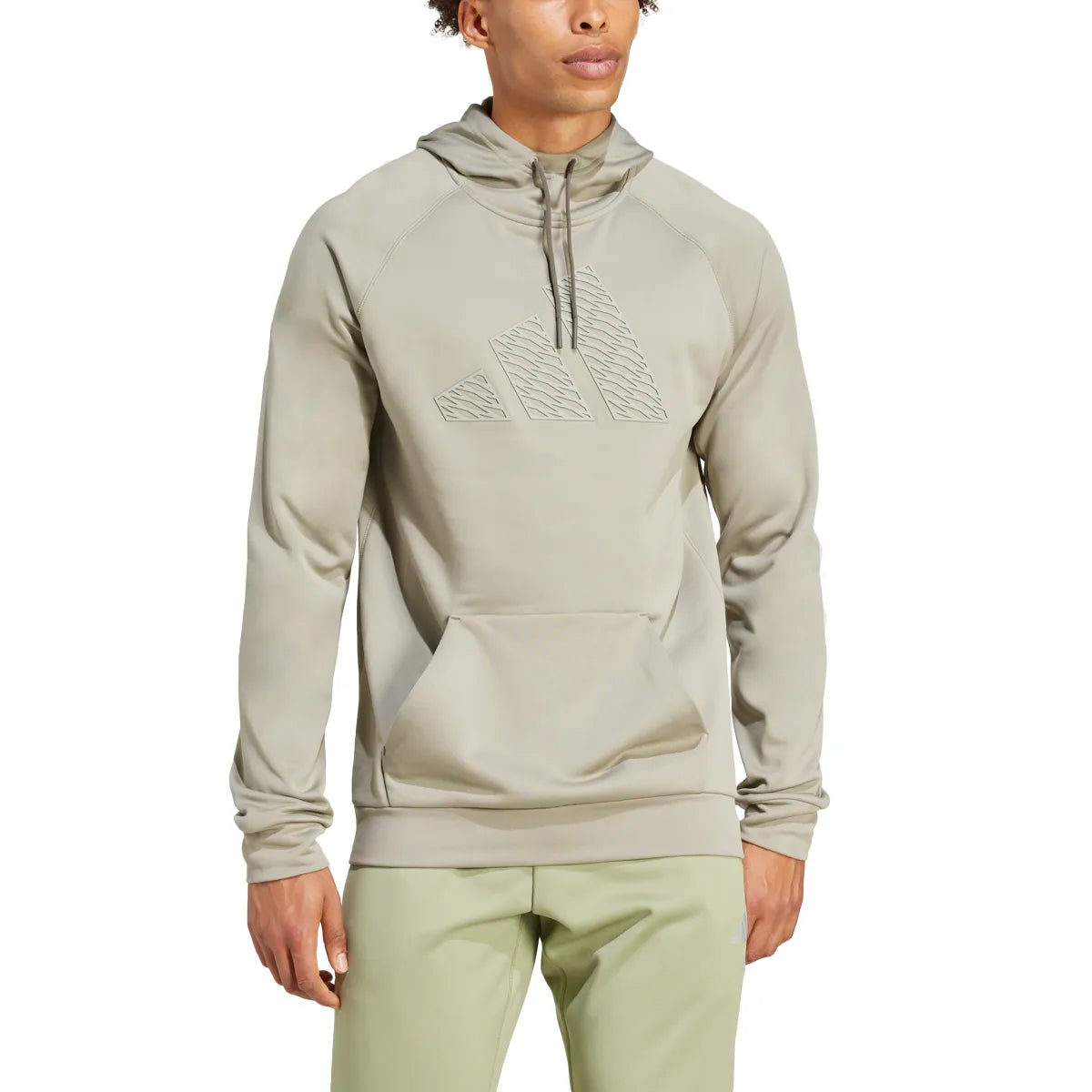 adidas Men's GG Big Logo Hoodie Mens Apparel Sweatshirts & Fleece