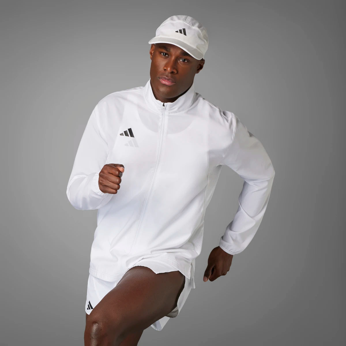 adidas Men's Adizero Essentials Running Jacket