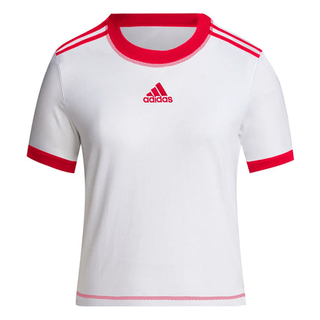 adidas Women's 3-Stripes Tee Tall Womens Apparel Shirts & Tops