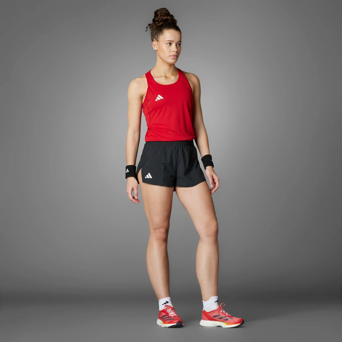 adidas Women's Adizero Essential Split Shorts Womens Apparel Shorts