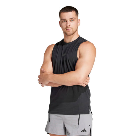 adidas Men's D4T Tank Top Mens Apparel Shirts & Tops