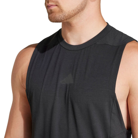 adidas Men's D4T Tank Top Mens Apparel Shirts & Tops