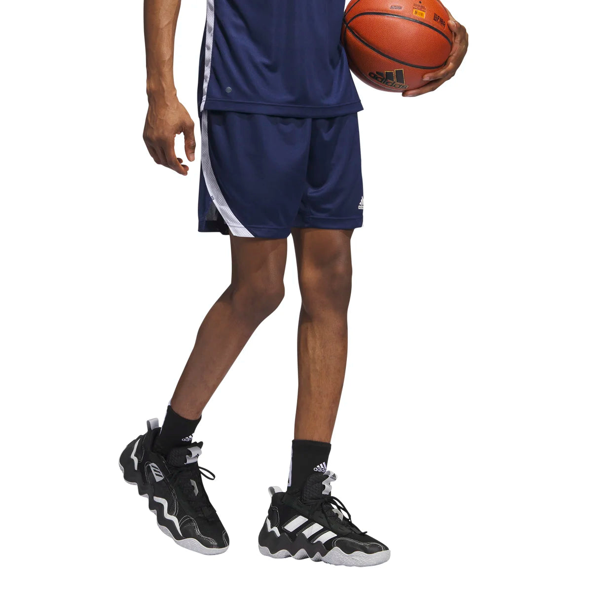 adidas Men's Icon Squad Shorts Tall Basketball Shorts Adult