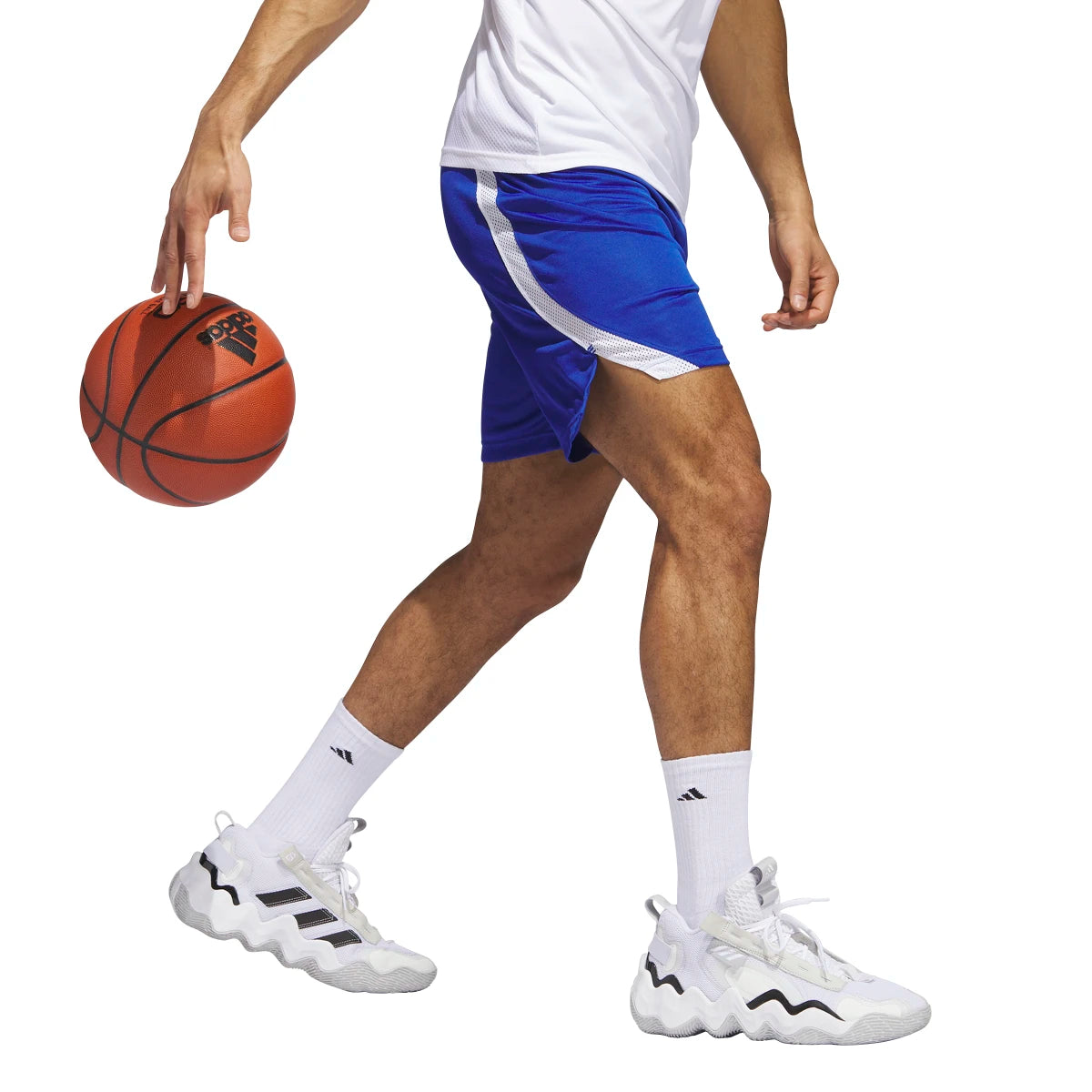 adidas Men's Icon Squad Shorts Tall Basketball Shorts Adult