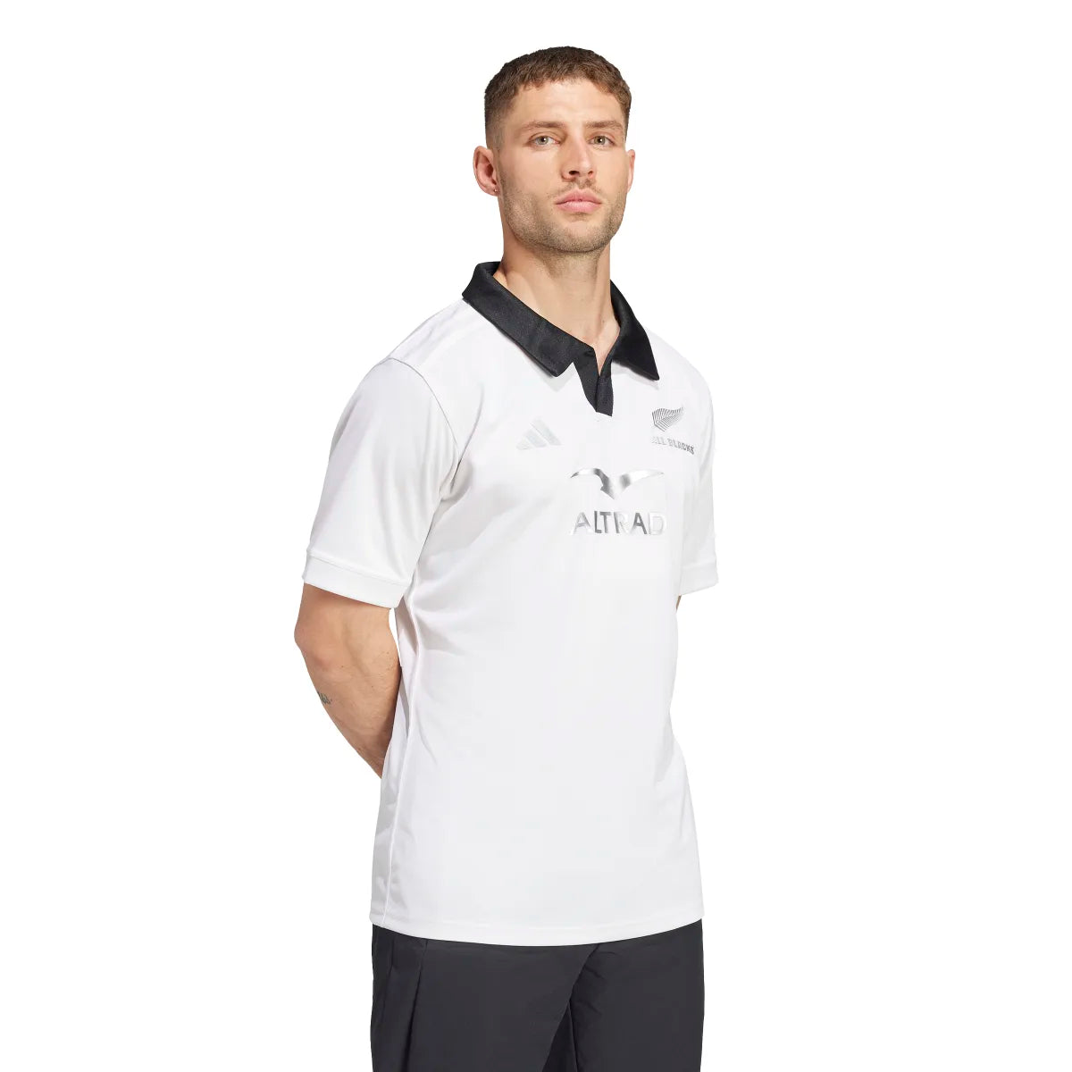 adidas Men's All Blacks Rugby Short Sleeve Jersey