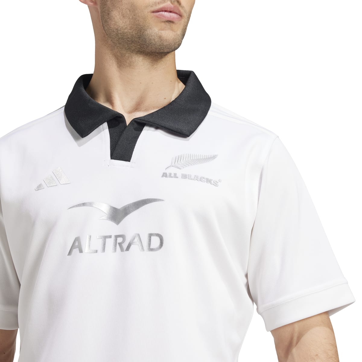 adidas Men's All Blacks Rugby Short Sleeve Jersey