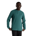 New Balance Men's Waffle Knit Long Sleeve Henley