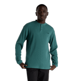 New Balance Men's Waffle Knit Long Sleeve Henley
