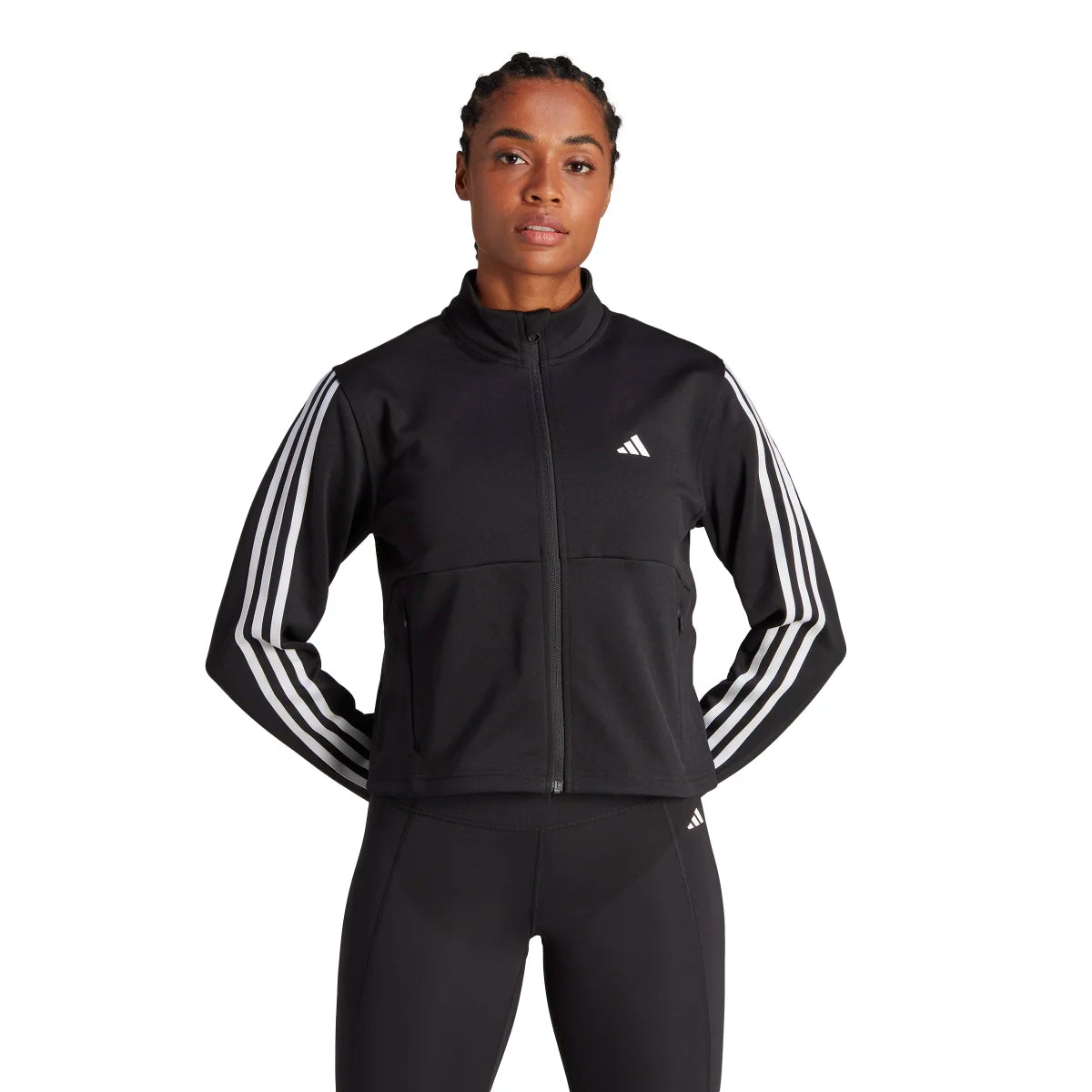 adidas Women's Train Essentials 3-Stripes Track Jacket