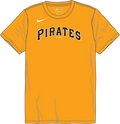 Nike Pittsburgh Pirates Youth Crew Neck Synthetic City Connect Tee