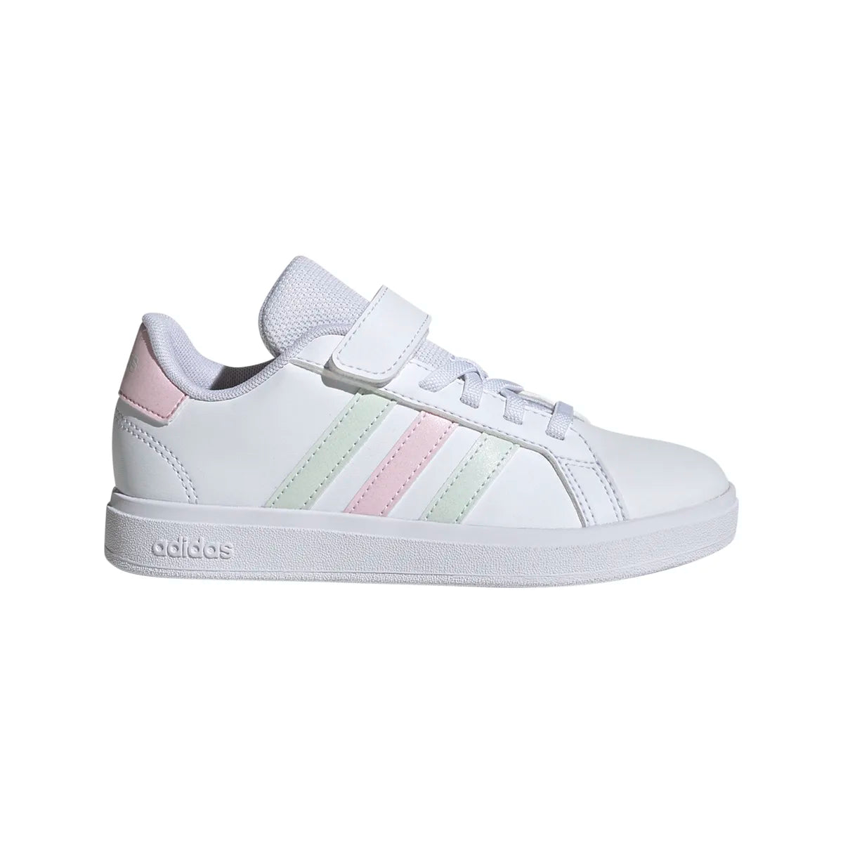 adidas Youth Grand Court 2.0 Hook & Loop Shoe