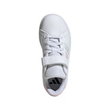 adidas Youth Grand Court 2.0 Hook & Loop Shoe
