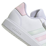 adidas Youth Grand Court 2.0 Hook & Loop Shoe