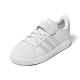 adidas Youth Grand Court 2.0 Hook & Loop Shoe