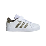 adidas Youth Grand Court 2.0 Hook & Loop Shoe