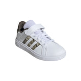 adidas Youth Grand Court 2.0 Hook & Loop Shoe