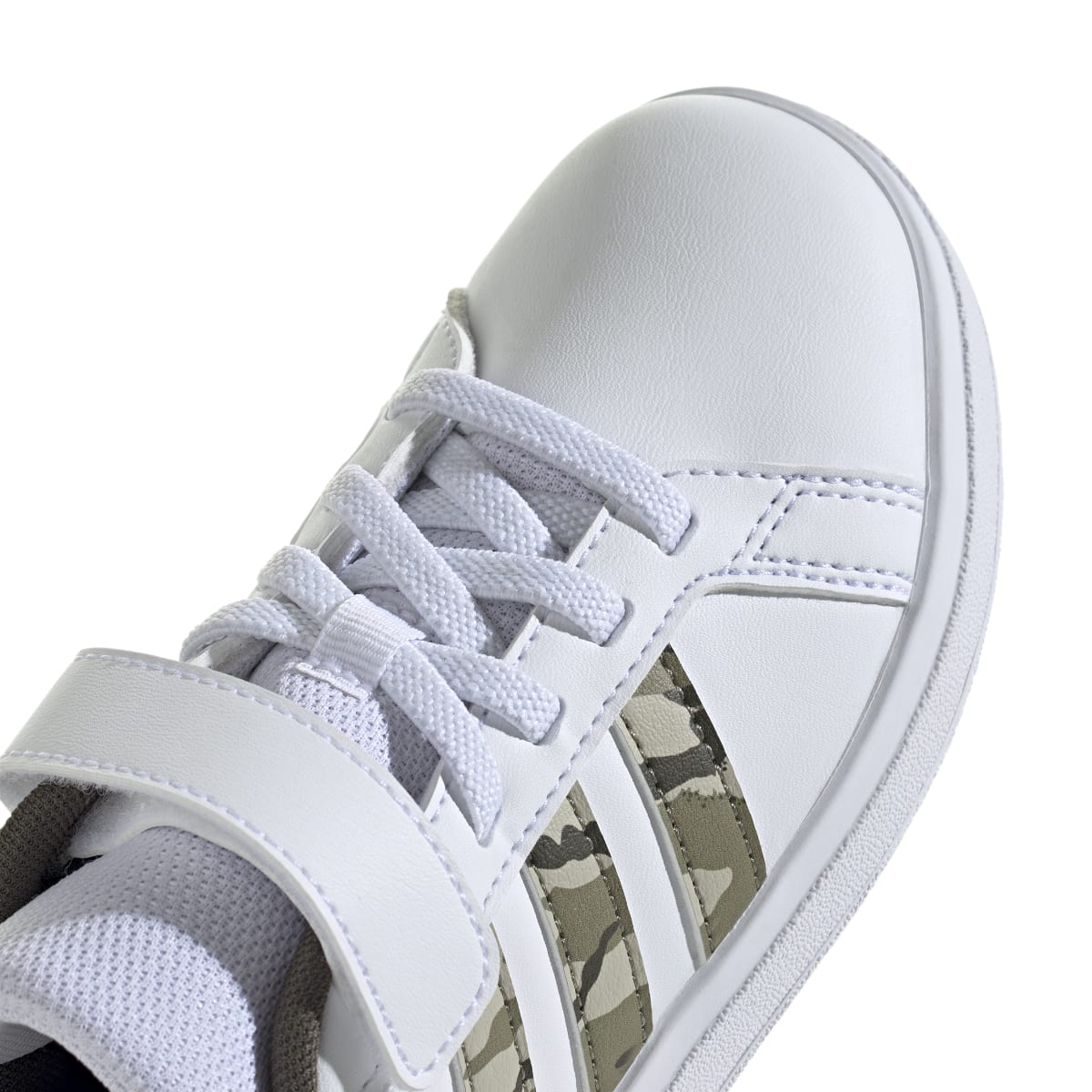 adidas Youth Grand Court 2.0 Hook & Loop Shoe