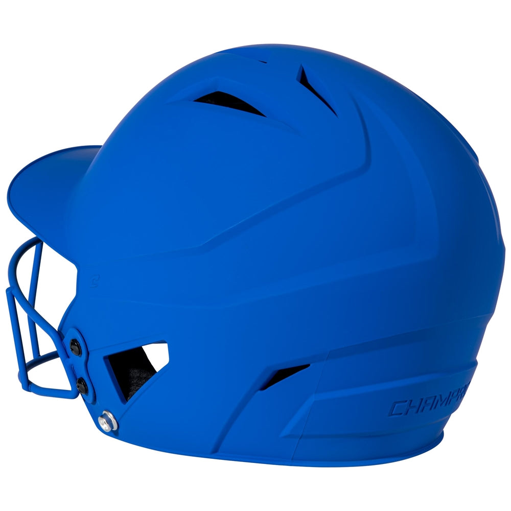 Champro Senior HX Matte Softball Batting Helmet with Facemask-2