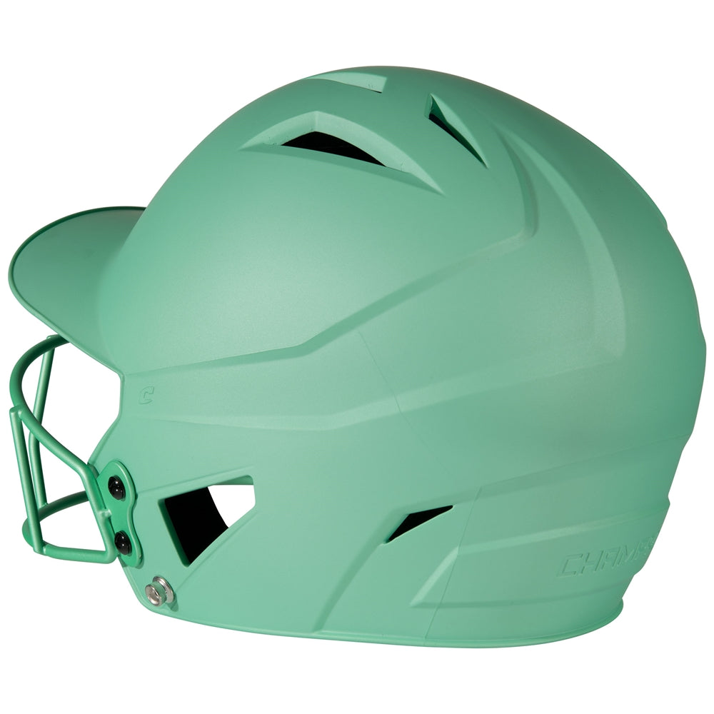 Champro Senior HX Matte Softball Batting Helmet with Facemask-2