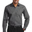 Port Authority Men's    Slim Fit Carefree Poplin Shirt-1