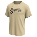 Nike Arizona Diamondbacks Men's Crew Neck Synthetic Tee Fan Gear MLB Arizona Diamondbacks