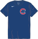 Nike Chicago Cubs Youth Institutional Short Sleeve Crew Neck Tee Fan Gear MLB Chicago Cubs