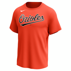 Nike Baltimore Orioles Men's Crew Neck Synthetic City Connect Tee